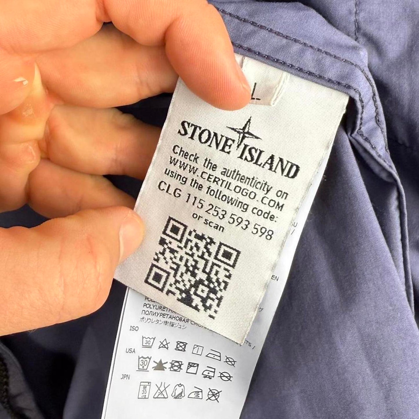 Stone Island Mussola Gommata Jacket (L)