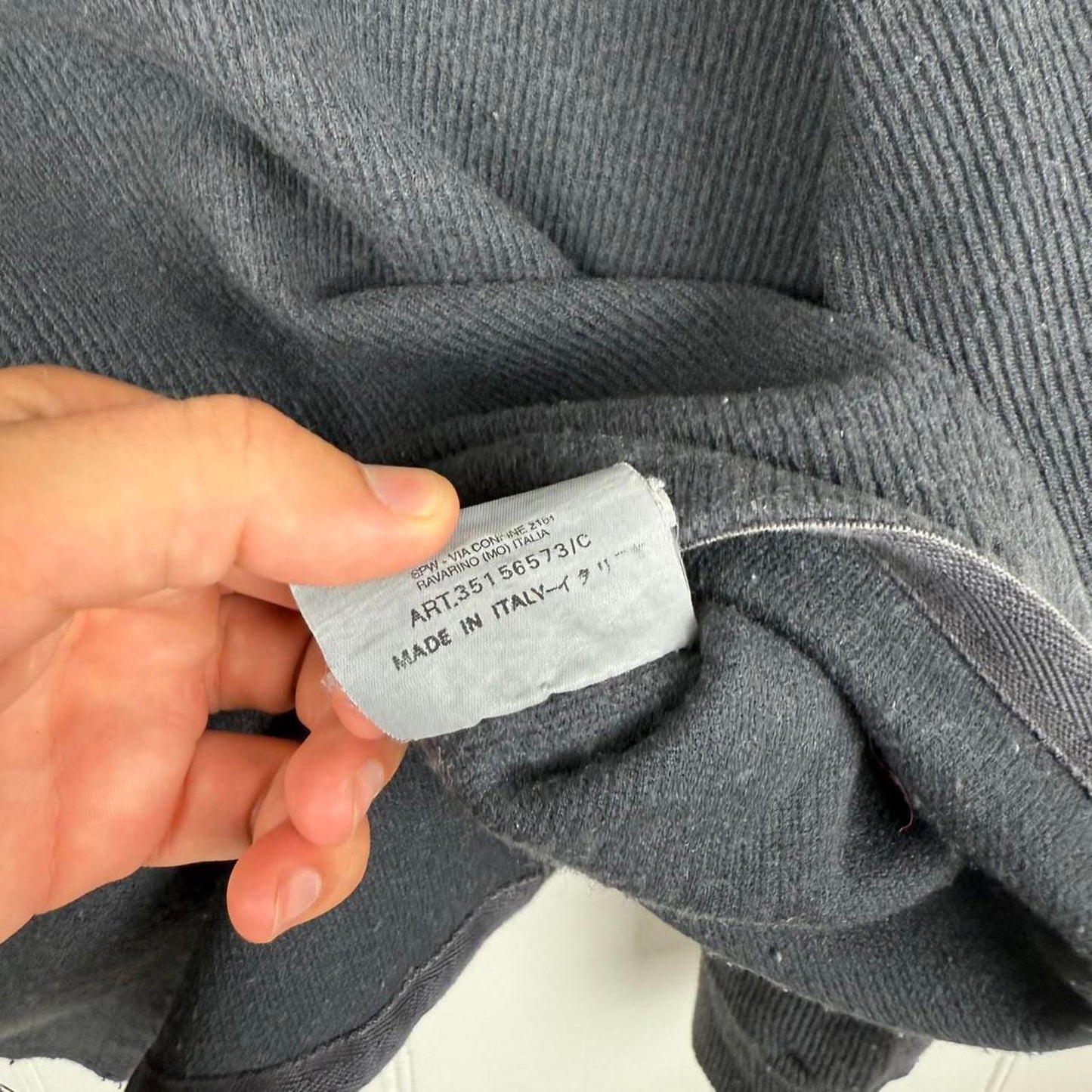 Early 00s Stone Island Mock Neck Jumper (XL)