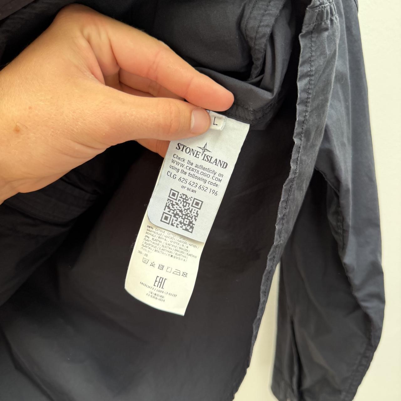 Stone Island Ghost Over Shirt in Navy (L)