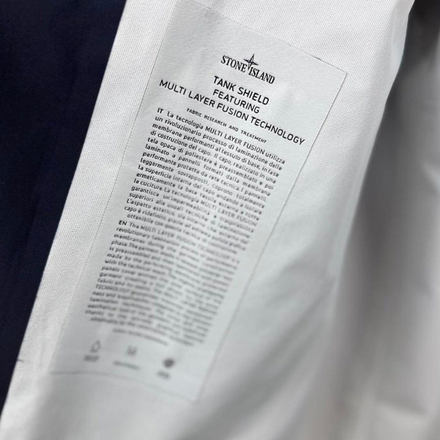 Stone Island Marina Tank Shield Parka Jacket (L)