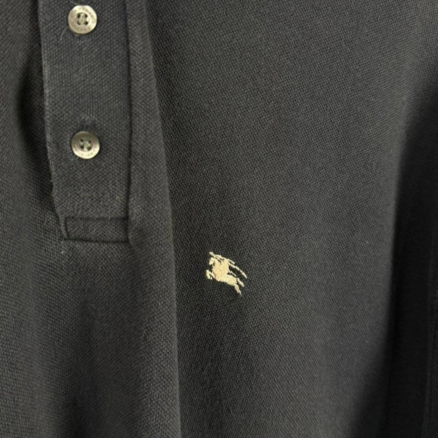 Burberry Polo Shirt Navy (XXL)