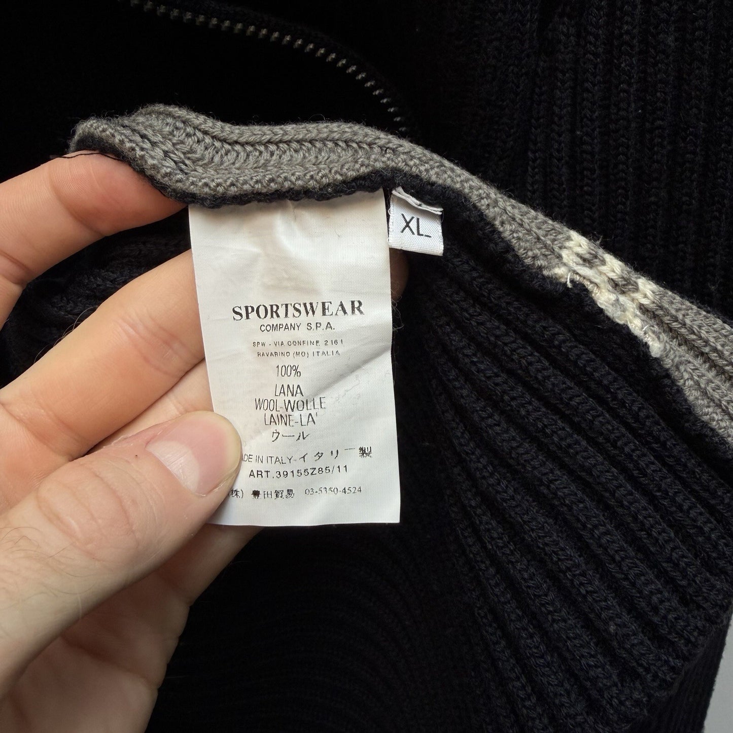 00’s Stone Island Knit Jumper (XL)