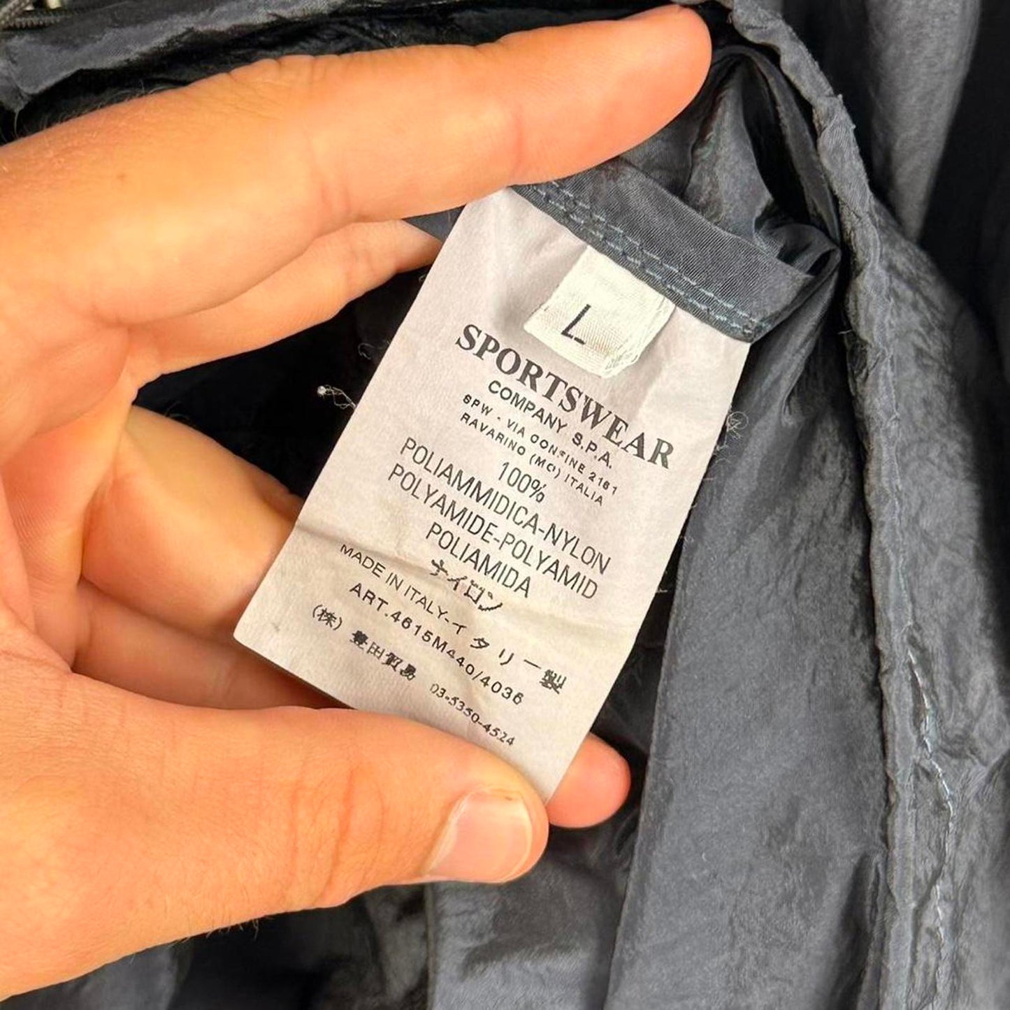 00s Stone Island Nylon Metal Jacket (L)