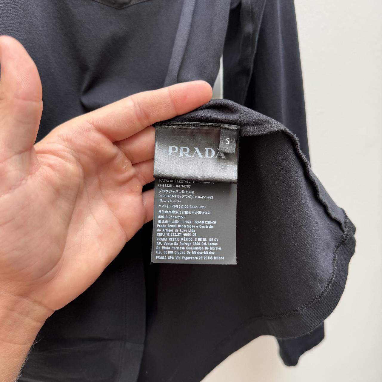 Prada Longsleeve T-shirt in Black (S)