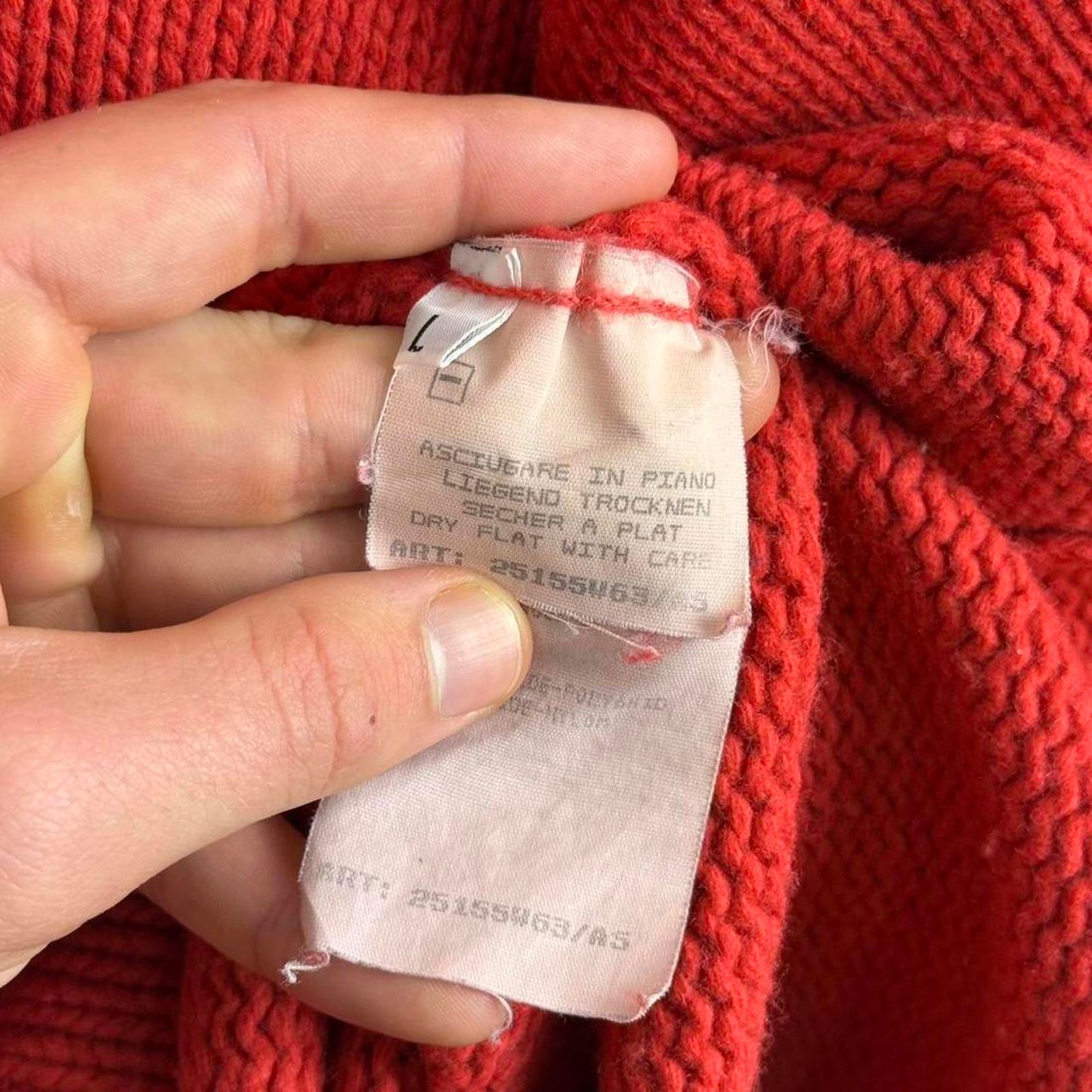 Stone Island Green Edge Badge Knit (L)