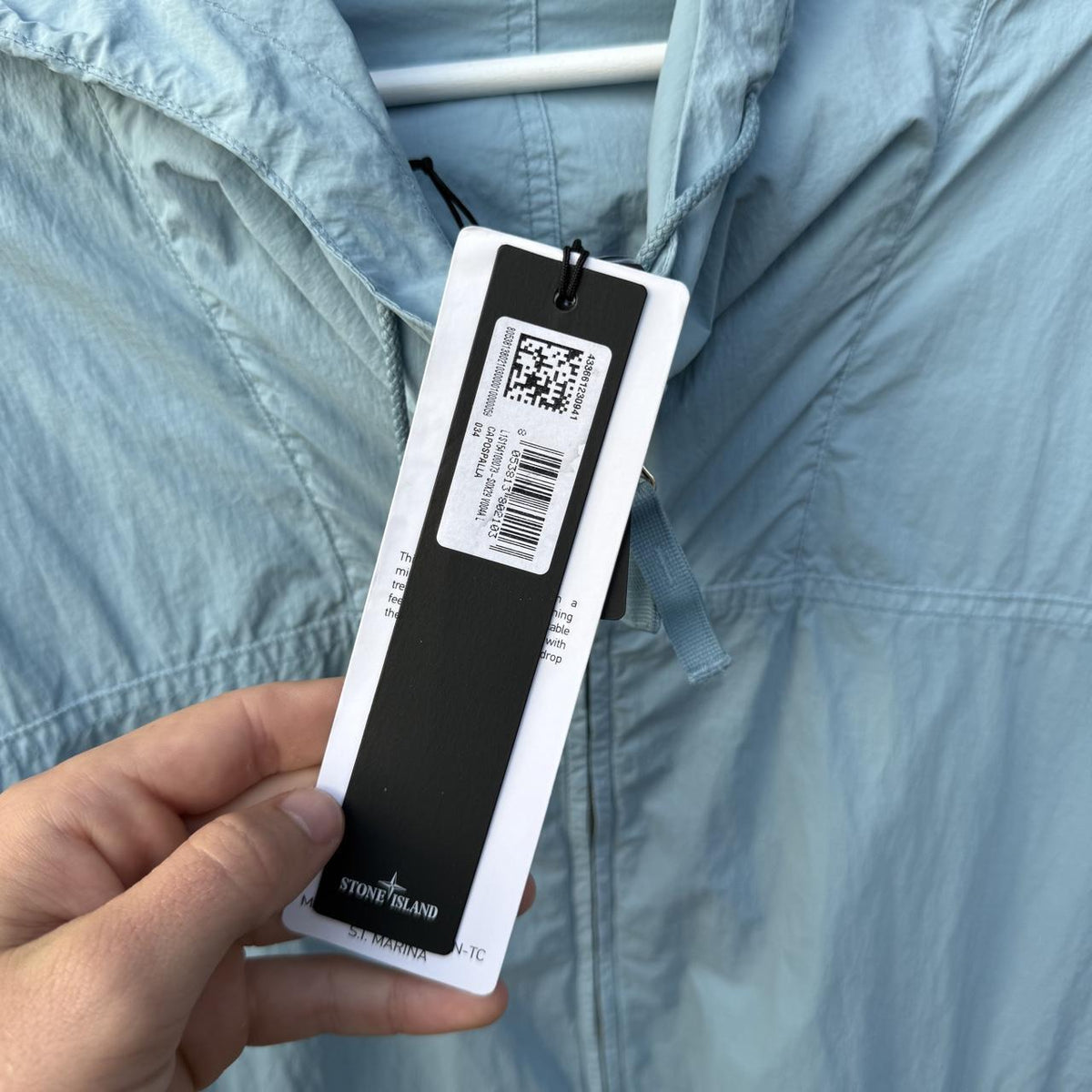 Brand New Stone Island Marina Micro Brushed Nylon-TC Jacket (L)