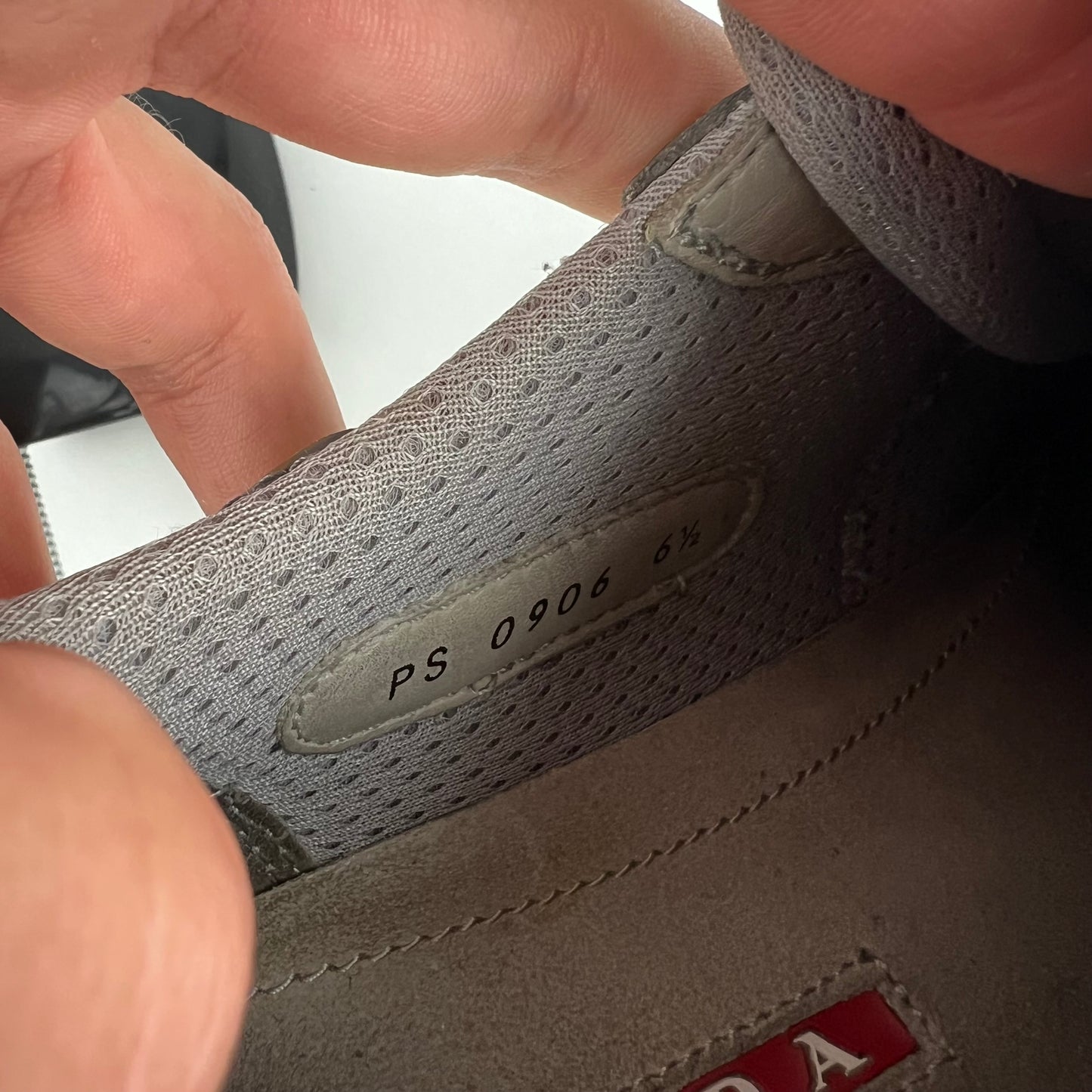 Prada America Cup Trainers (UK8.5)