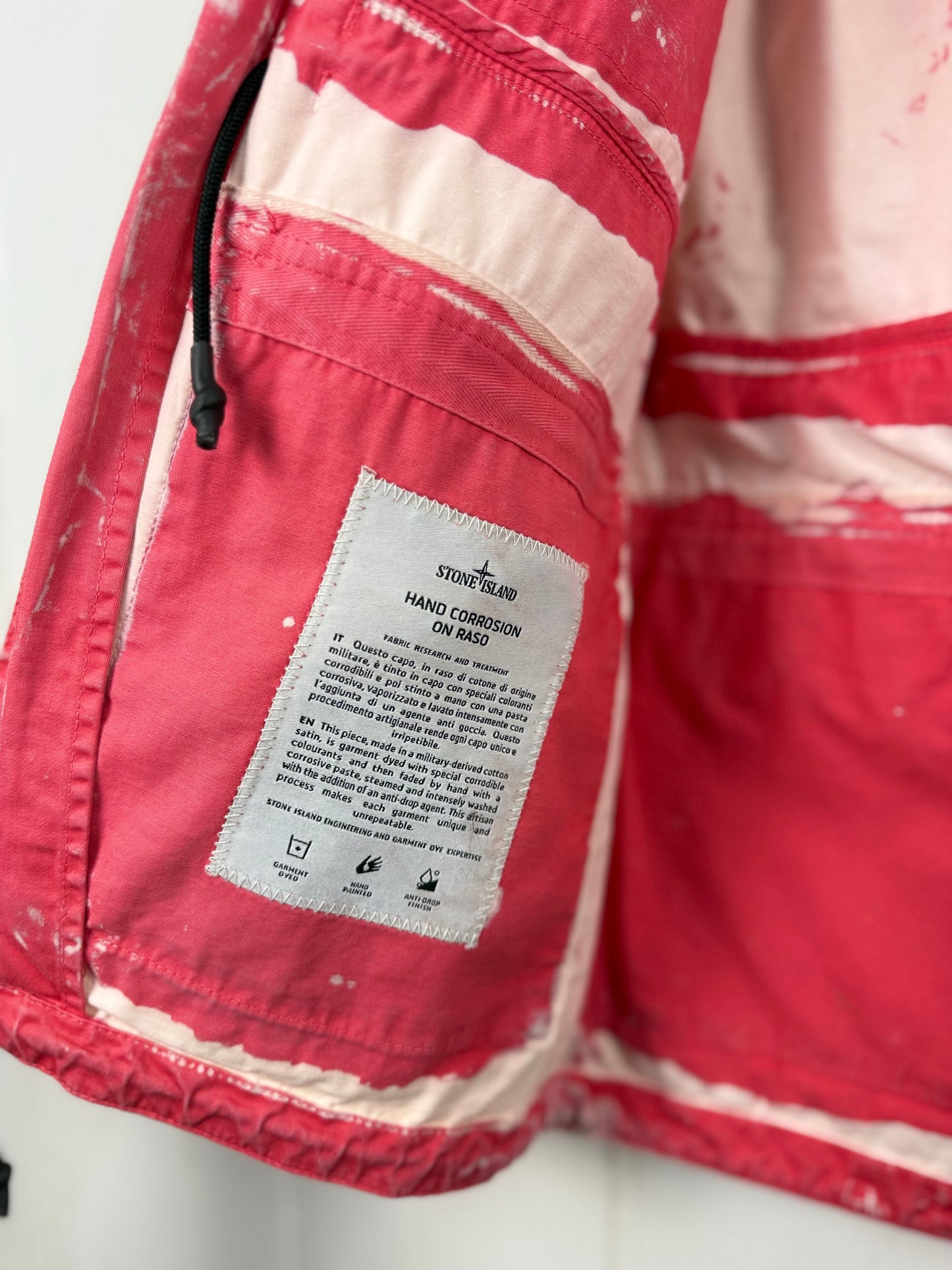 Stone Island Hand Corrosion Raso Jacket (S)