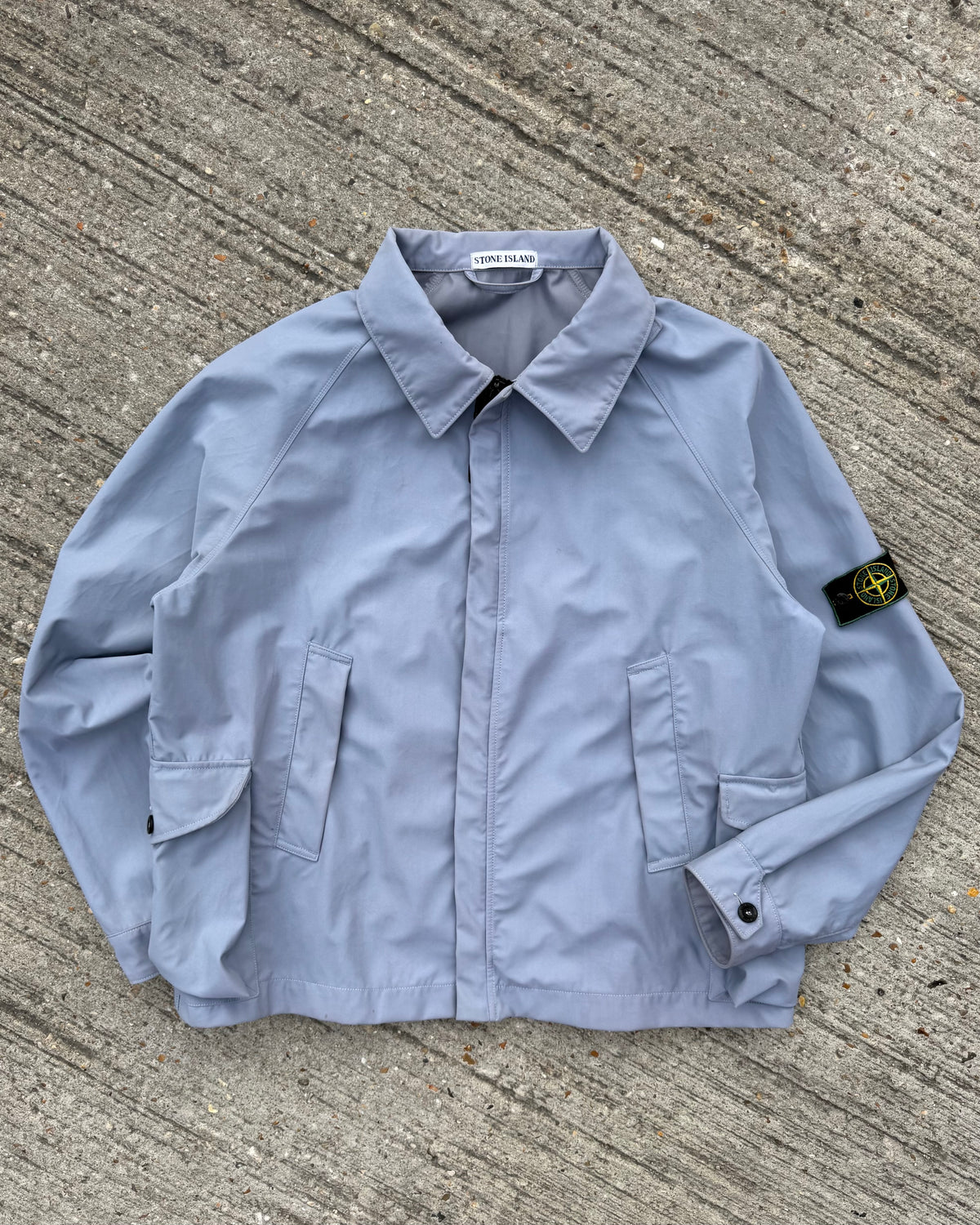1999 Stone Island Nylam Jacket – Lilac Grey (L)