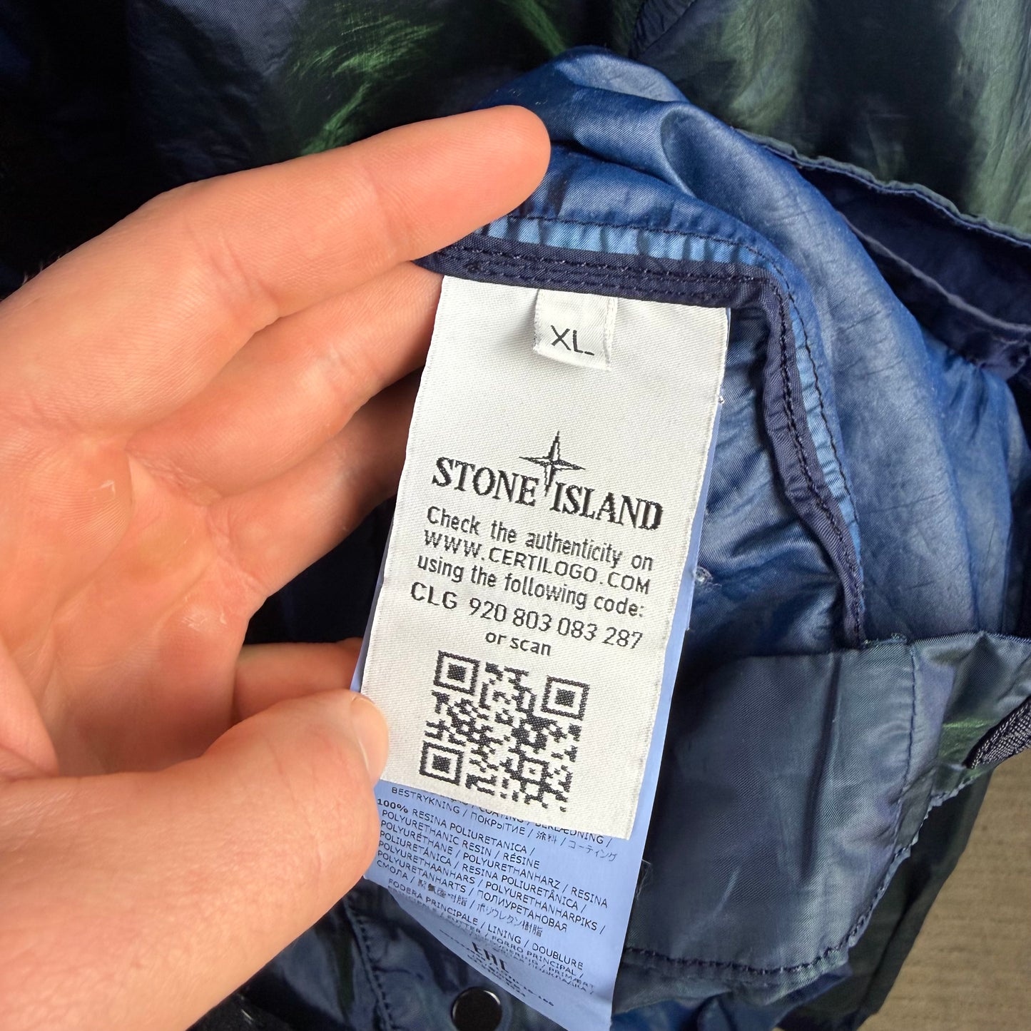 Stone Island Nylon Metal Weft Jacket (L) & (XL)