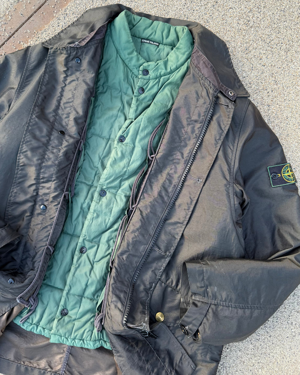 1995 Stone Island Formula Steel Dutch Rope Jacket (L)