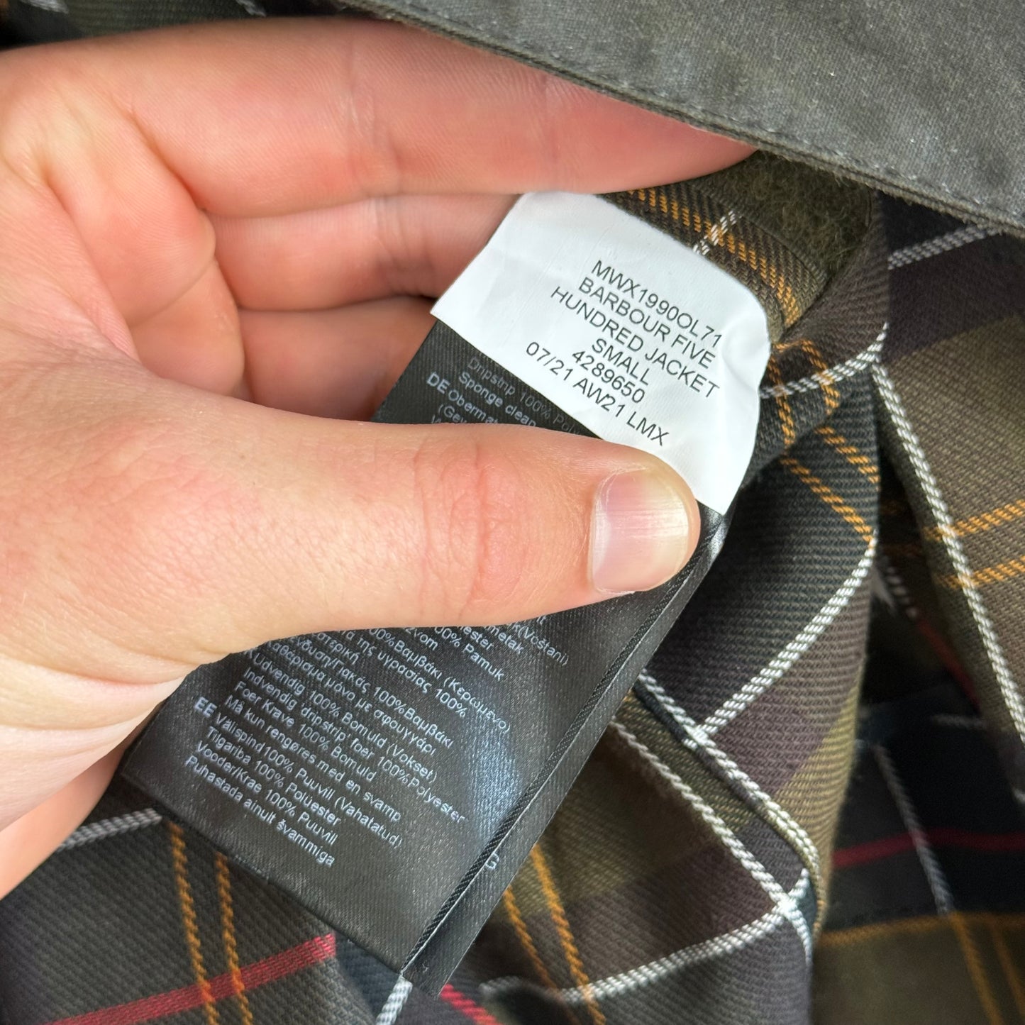 CP Company x Barbour Multi Pocket 500 Mille Waxed Jacket