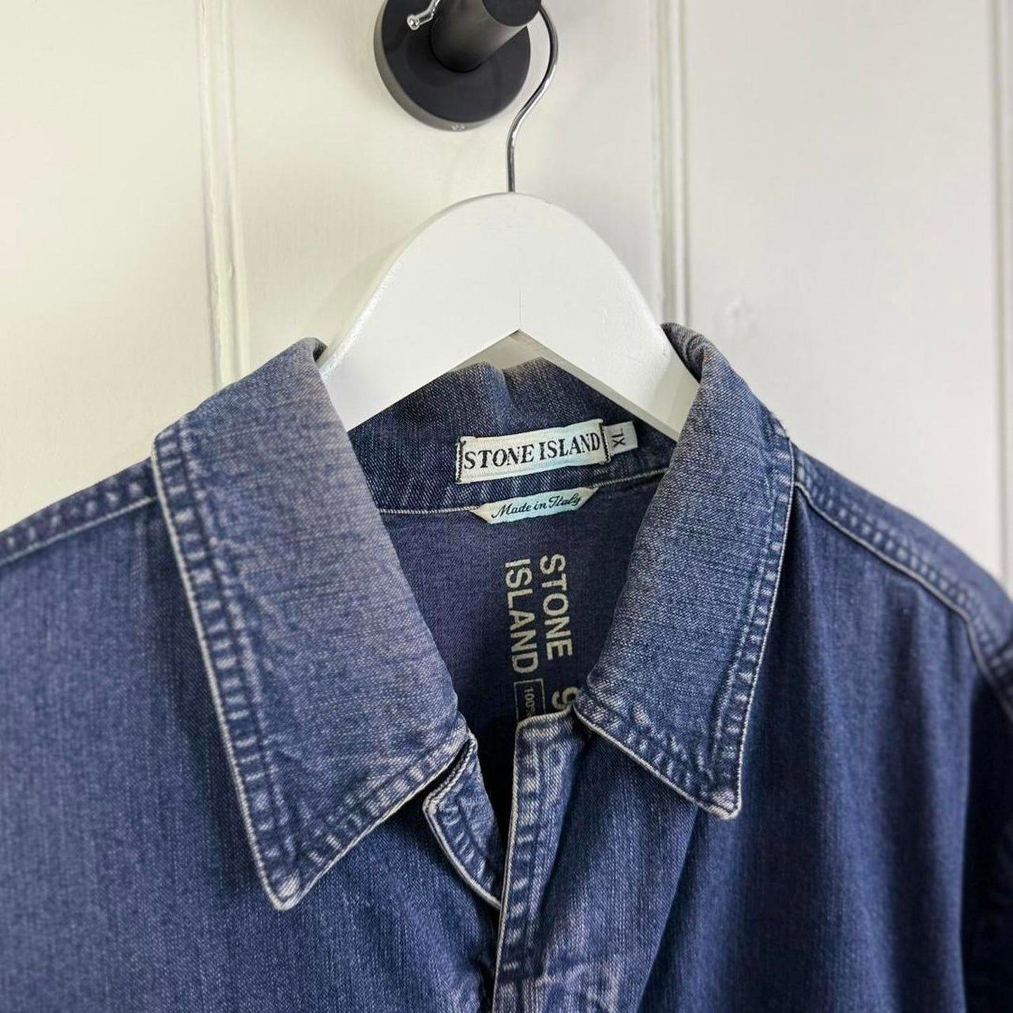 1995 Stone Island Denim Carpenter Jacket (XL)