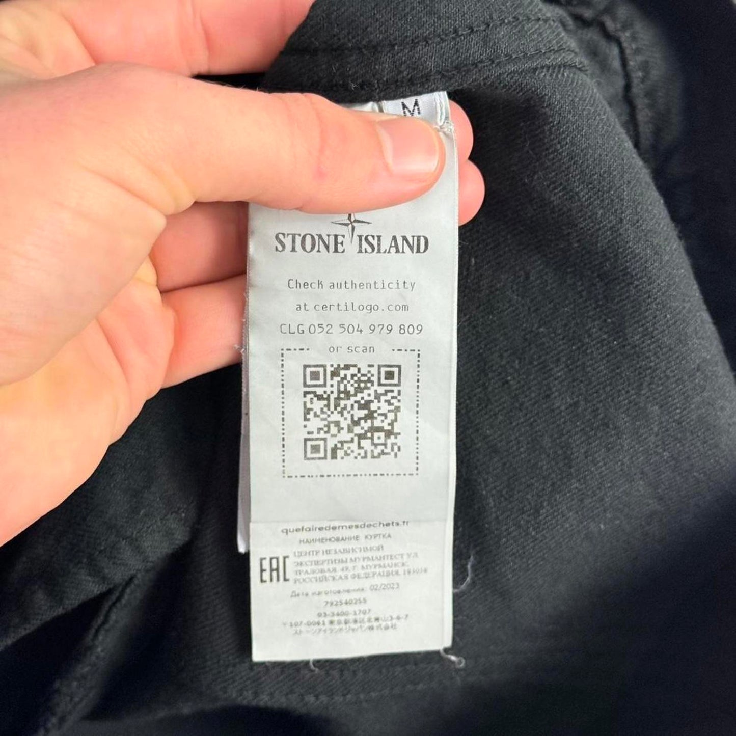 Stone Island x Supreme Bull Denim Jacket – Black (M)