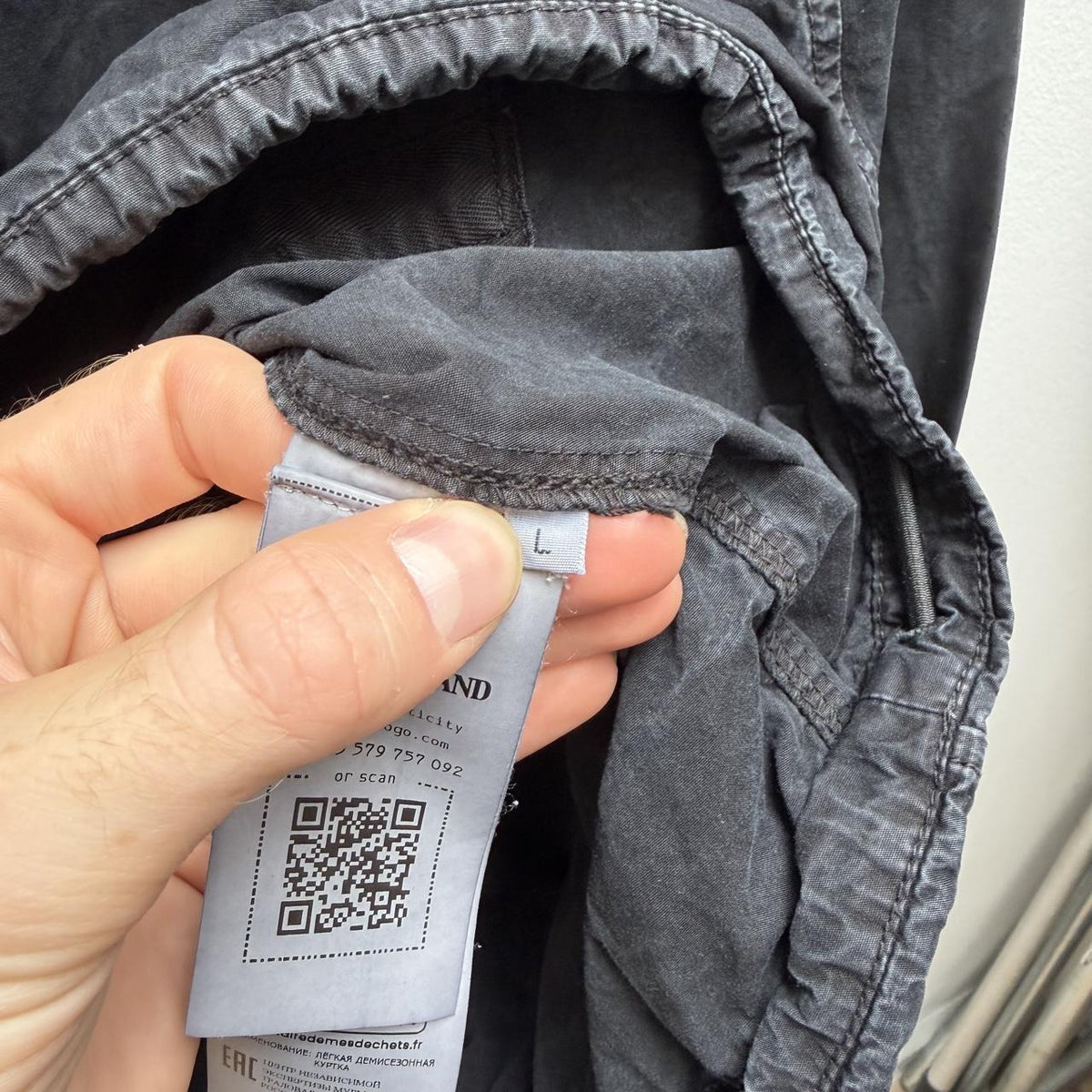 Stone Island Hooded Smock Jacket (L)