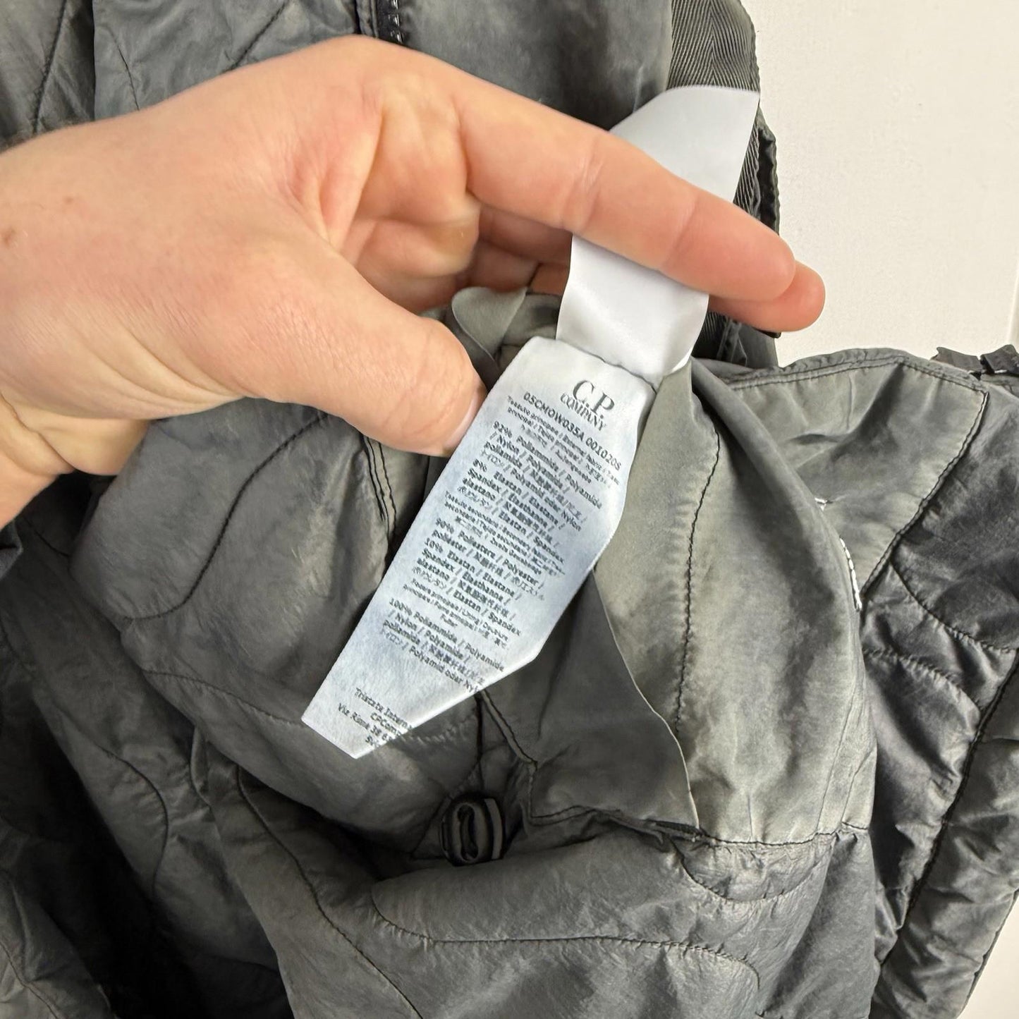 CP Company Nycra Quilted Goggle Jacket (L)