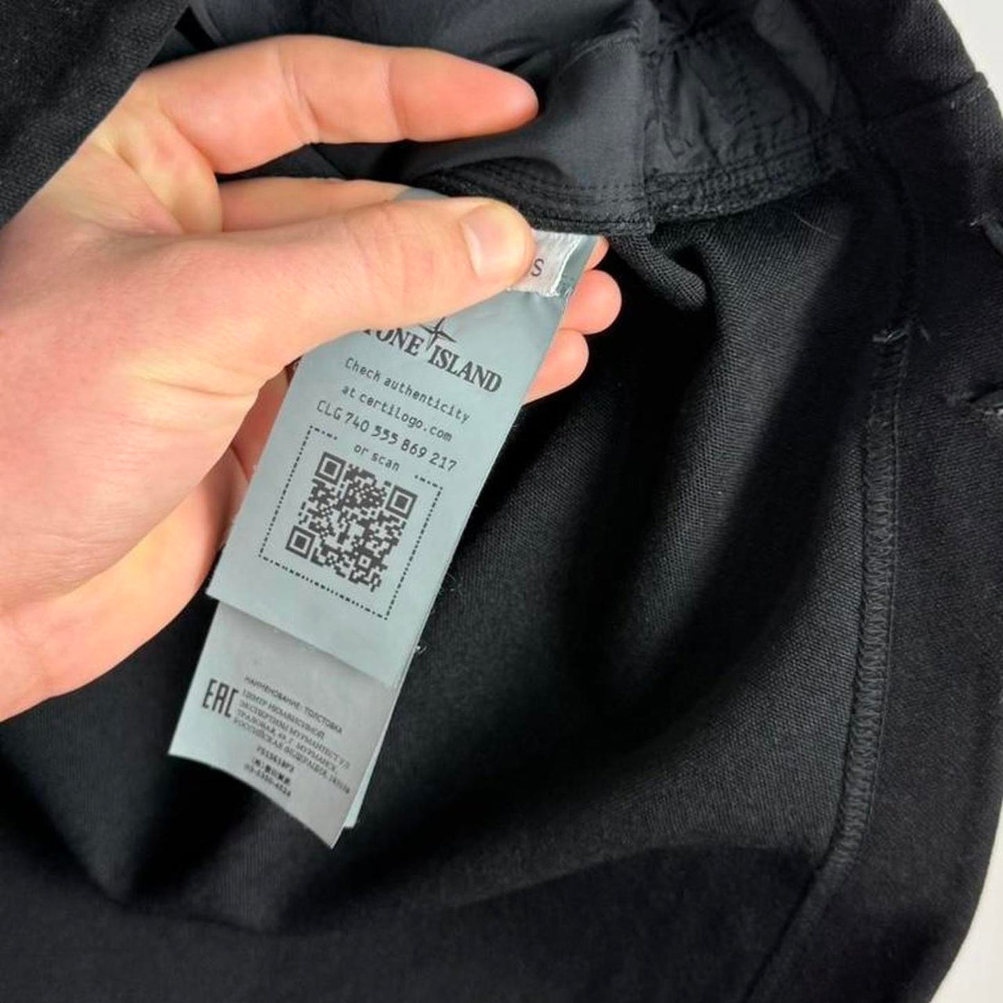 Stone Island Ghost Piece Brushed Cotton Jumper (S)
