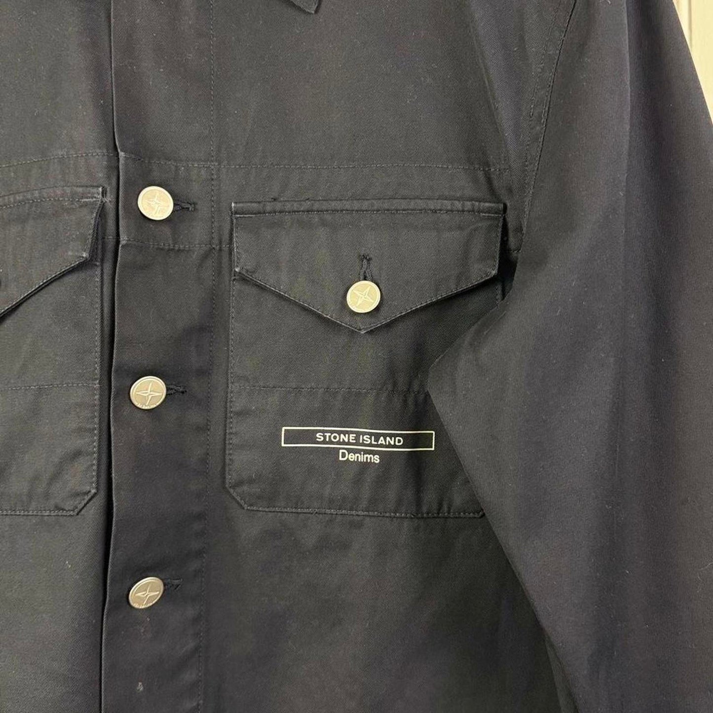 Stone Island Denim Work Jacket (S/M)