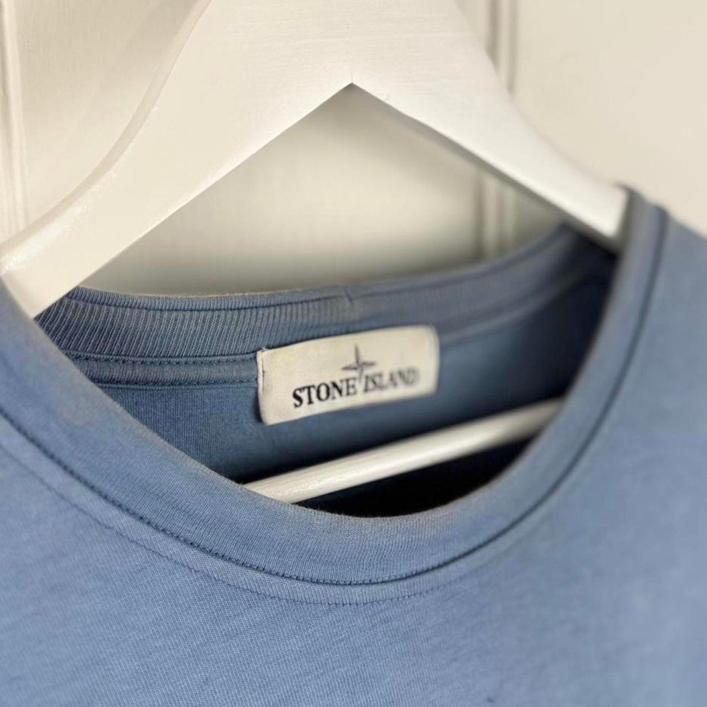 Light blue Stone Island Marina Jumper