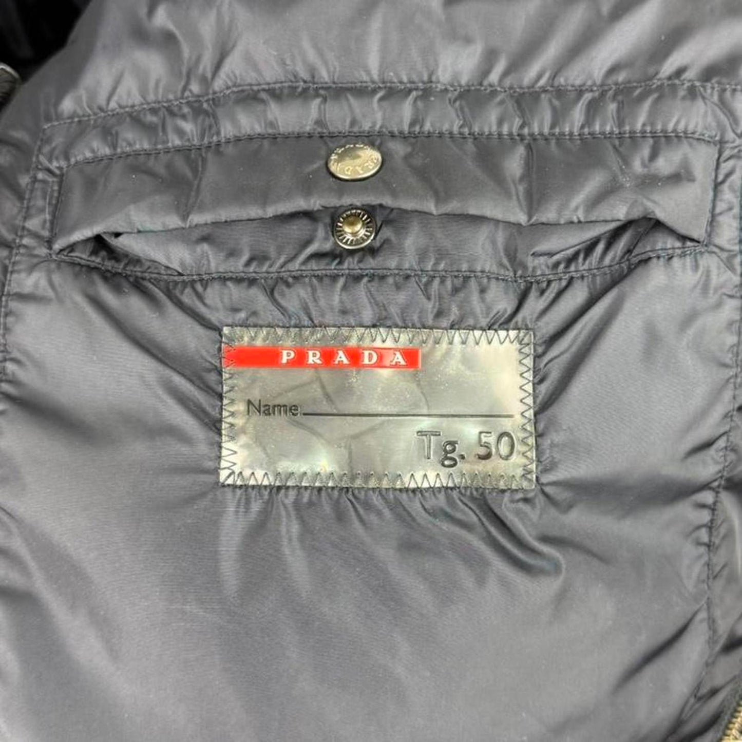 Prada Nylon Down Parka Navy (M/L)