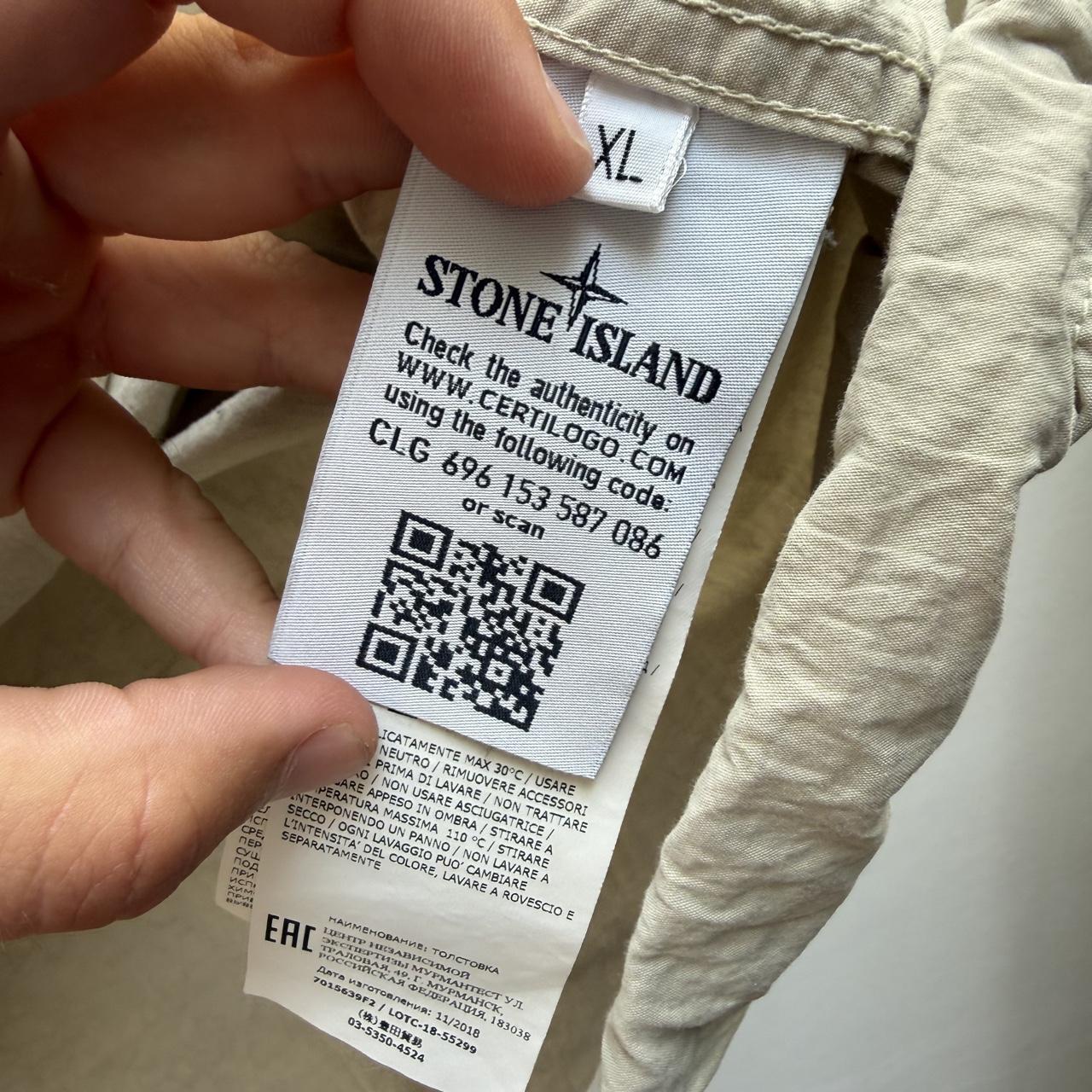 Stone Island Ghost Smock Pullover Jacket (XL)