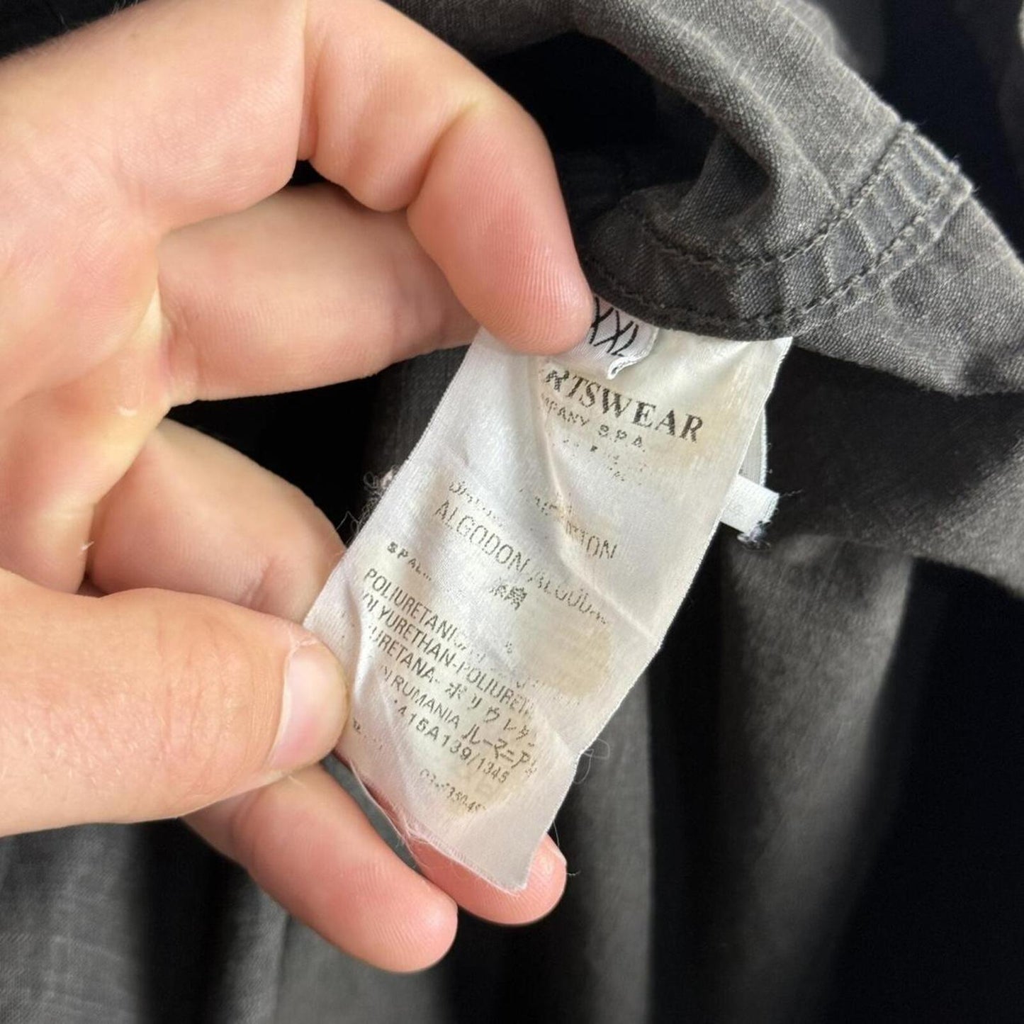 Stone Island Carpenter Style Jacket Charcoal Grey (XXL)