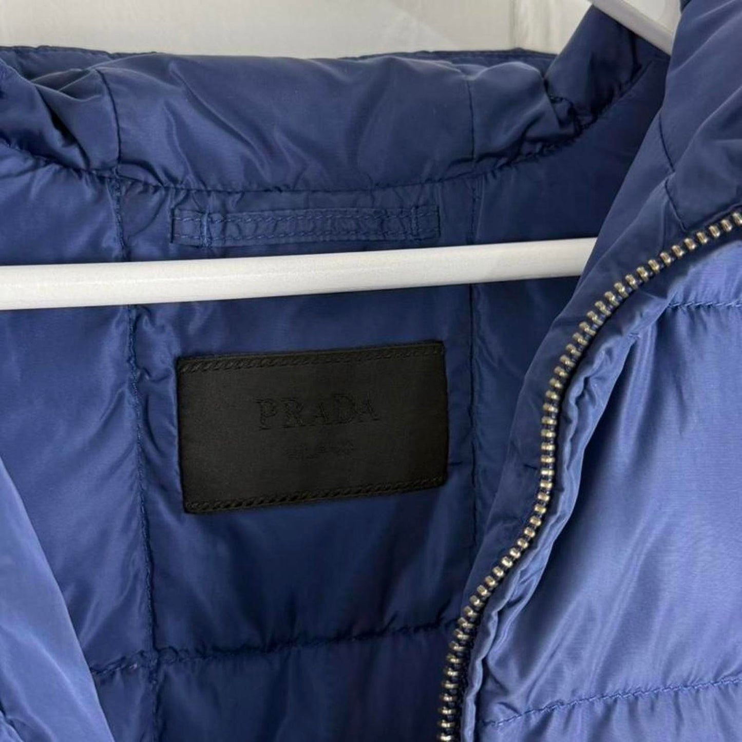 Prada Puffer Jacket Blue (S)