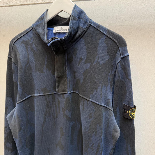 Stone Island Flowing Camo Jumper (XXL)