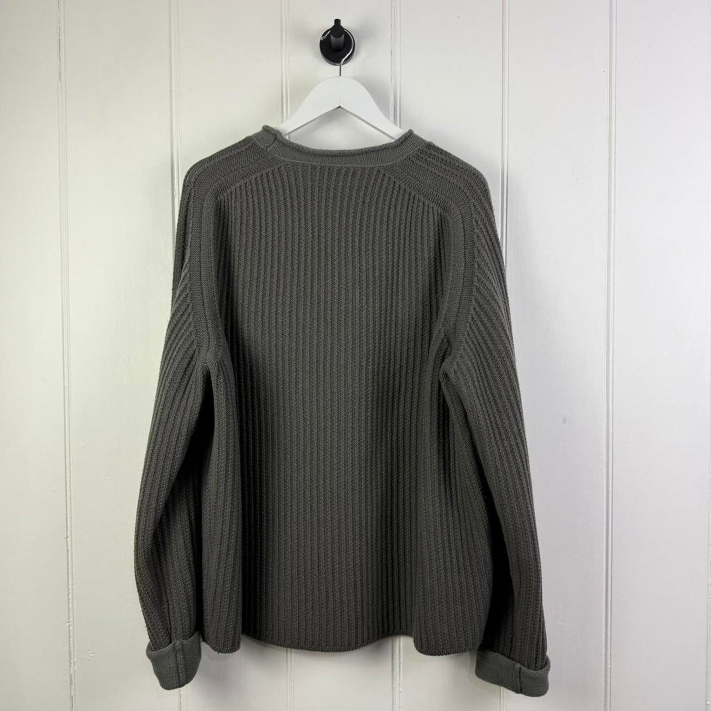 Mid 00s Stone Island Chunky Knit Jumper (XL)