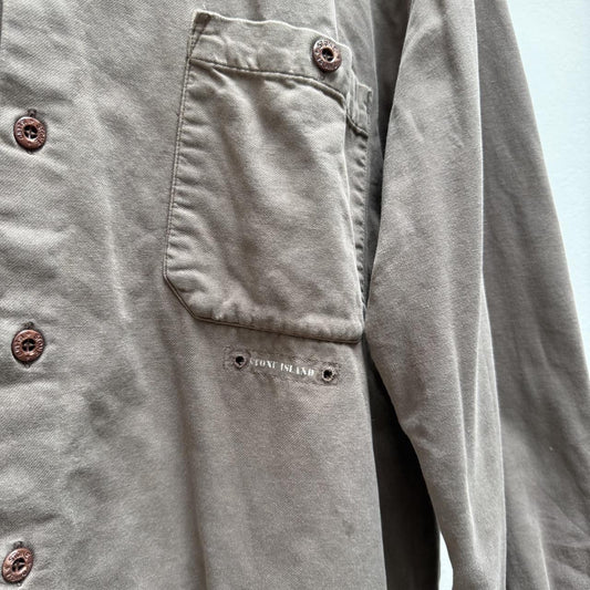 00’s Stone Island Logo Shirt (XL)