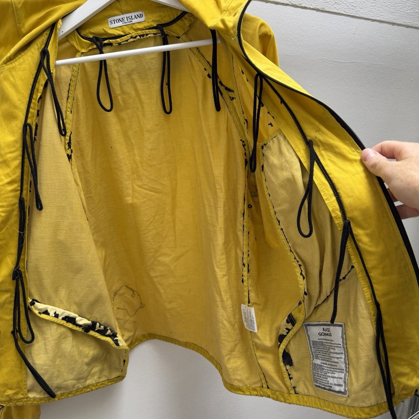 00’s Stone Island Raso Gommato Jacket (M)