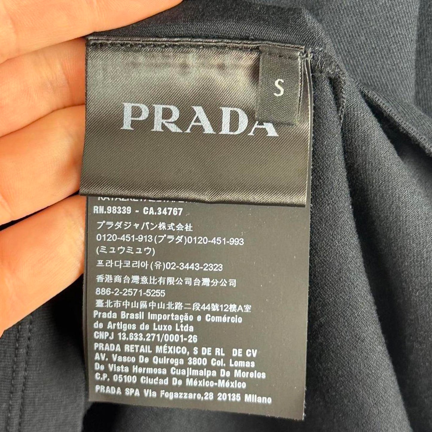 PRADA Sport Long Sleeve Tee (S)