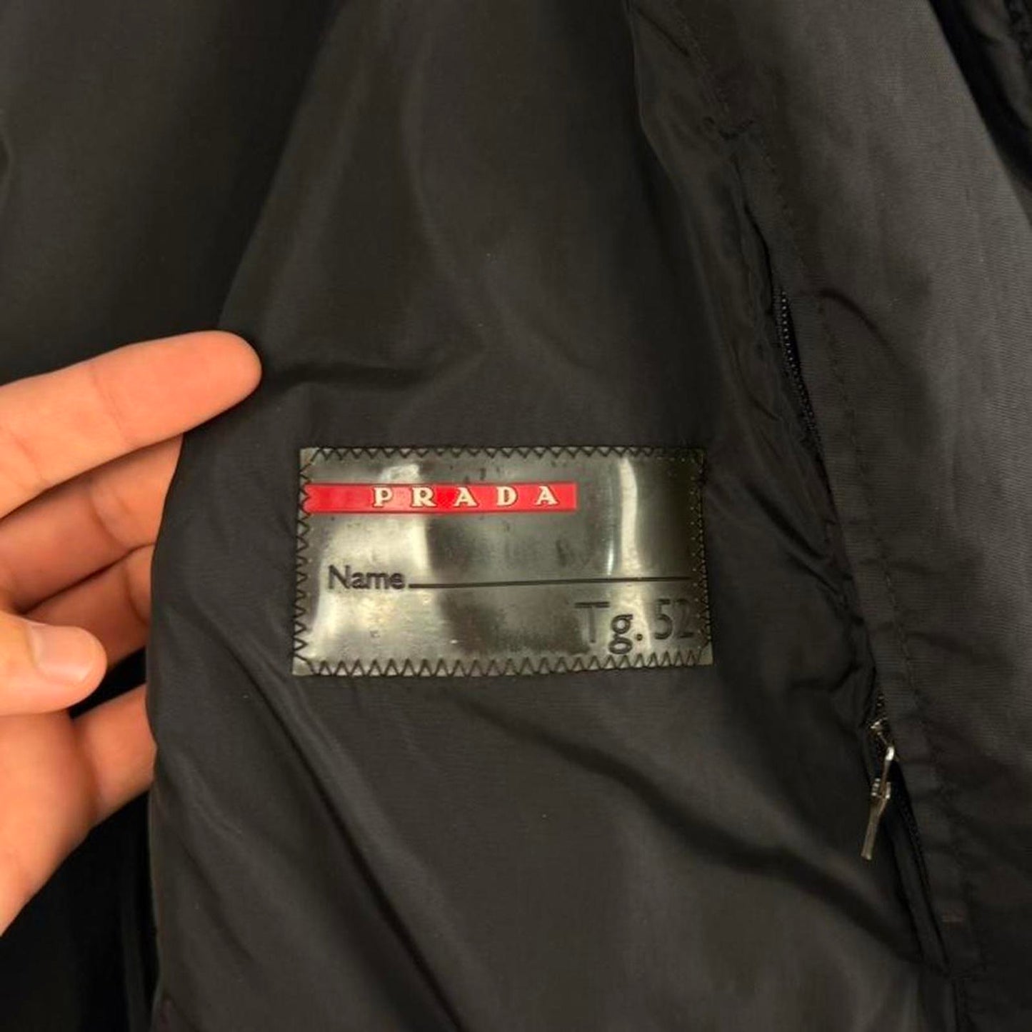 00’s Black Prada Sport Insulated Ski Jacket (XL)