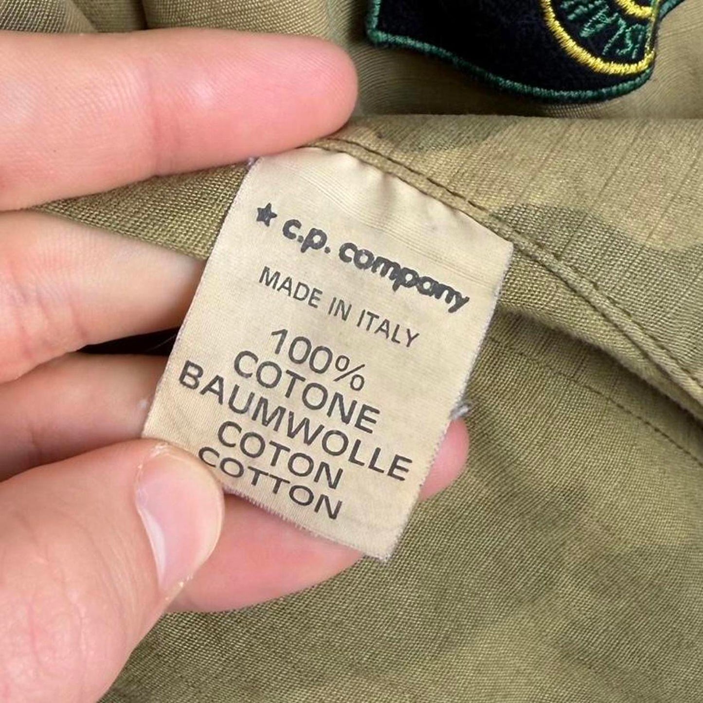 1989 Stone Island Ice Camouflage Jacket (M)