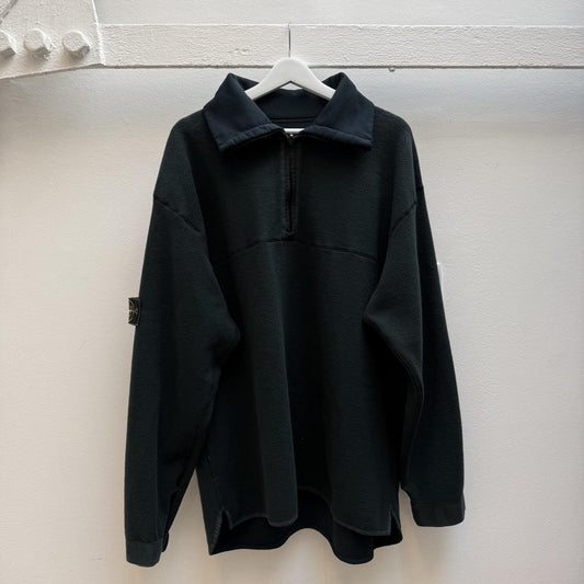Stone Island Vintage 1990s Reversible Quarter Zip Fleece (XXL)