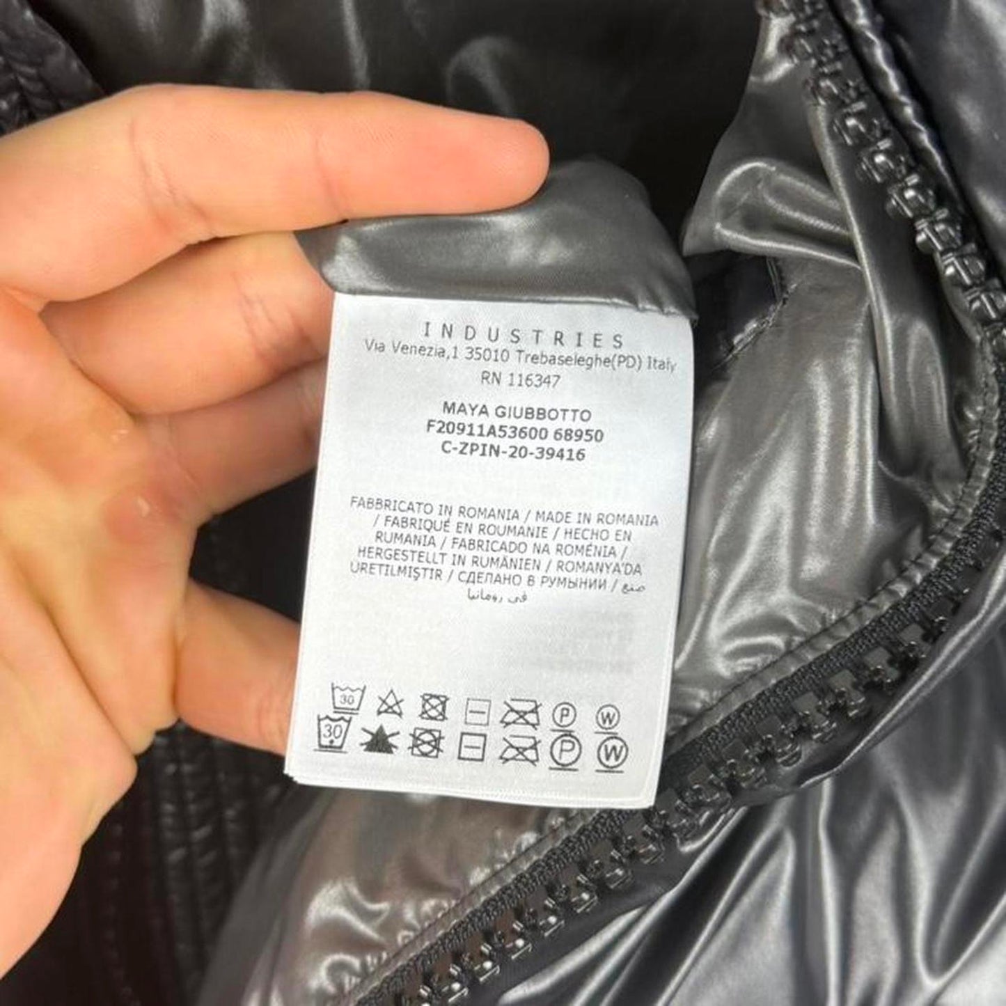Moncler “Maya” Down Jacket (XXL)