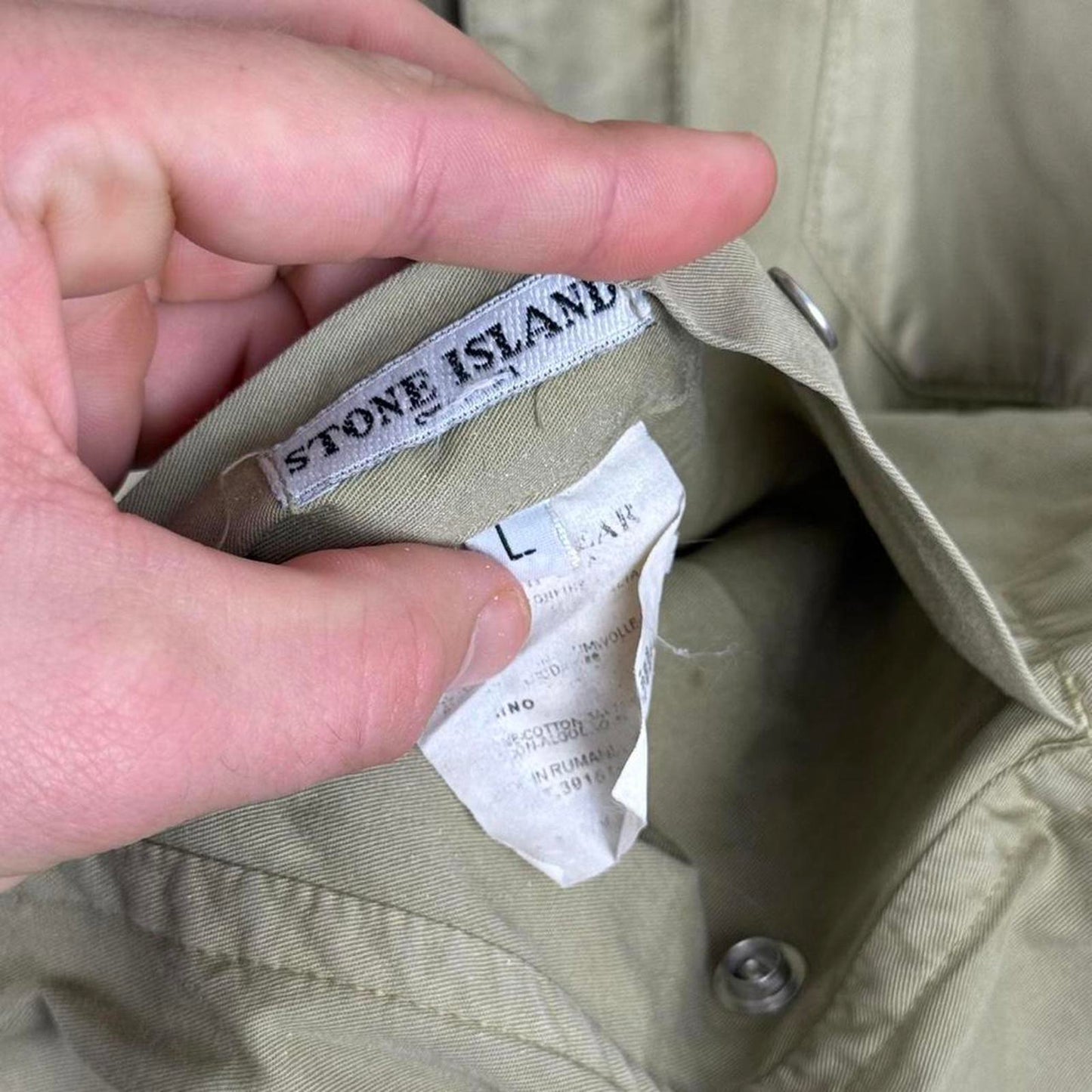 Stone Island Reversible Cotton Jacket (L)