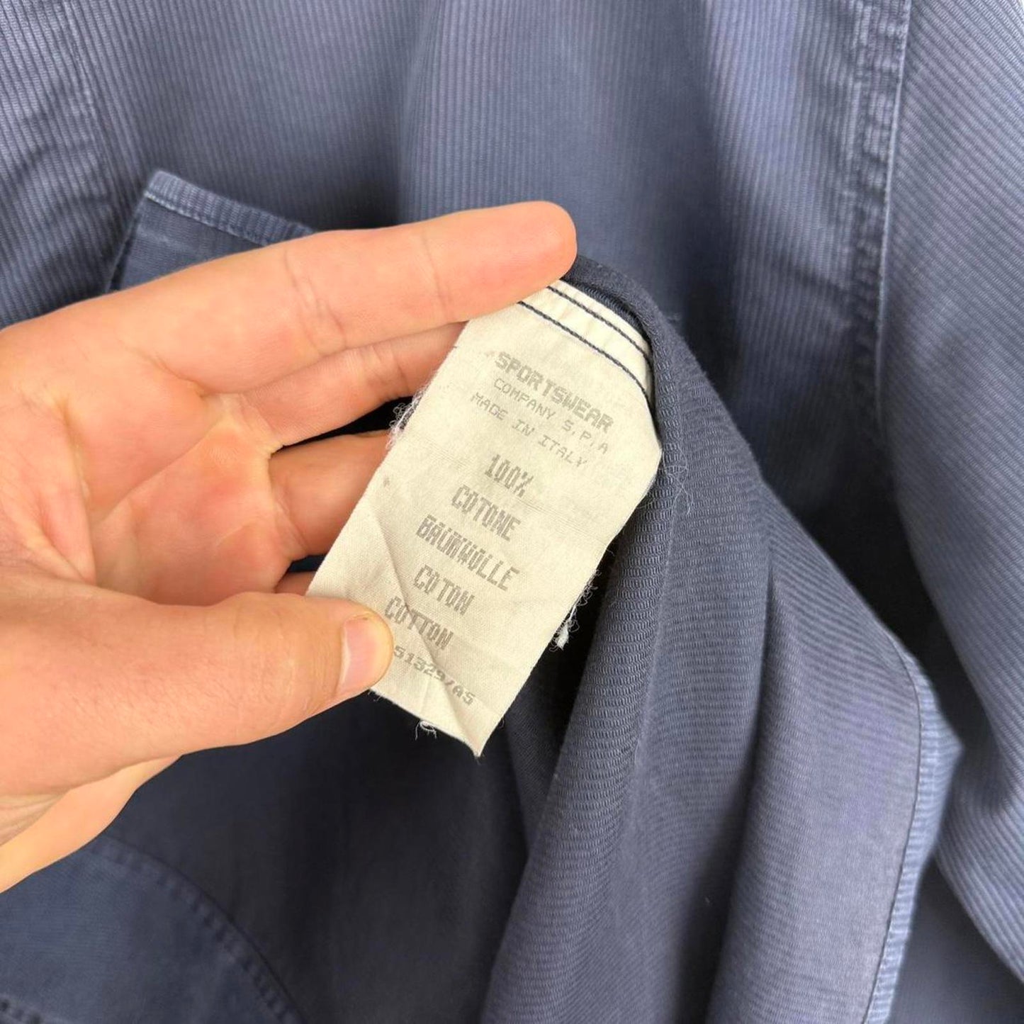 90s Stone Island Corduroy Shirt (XL)