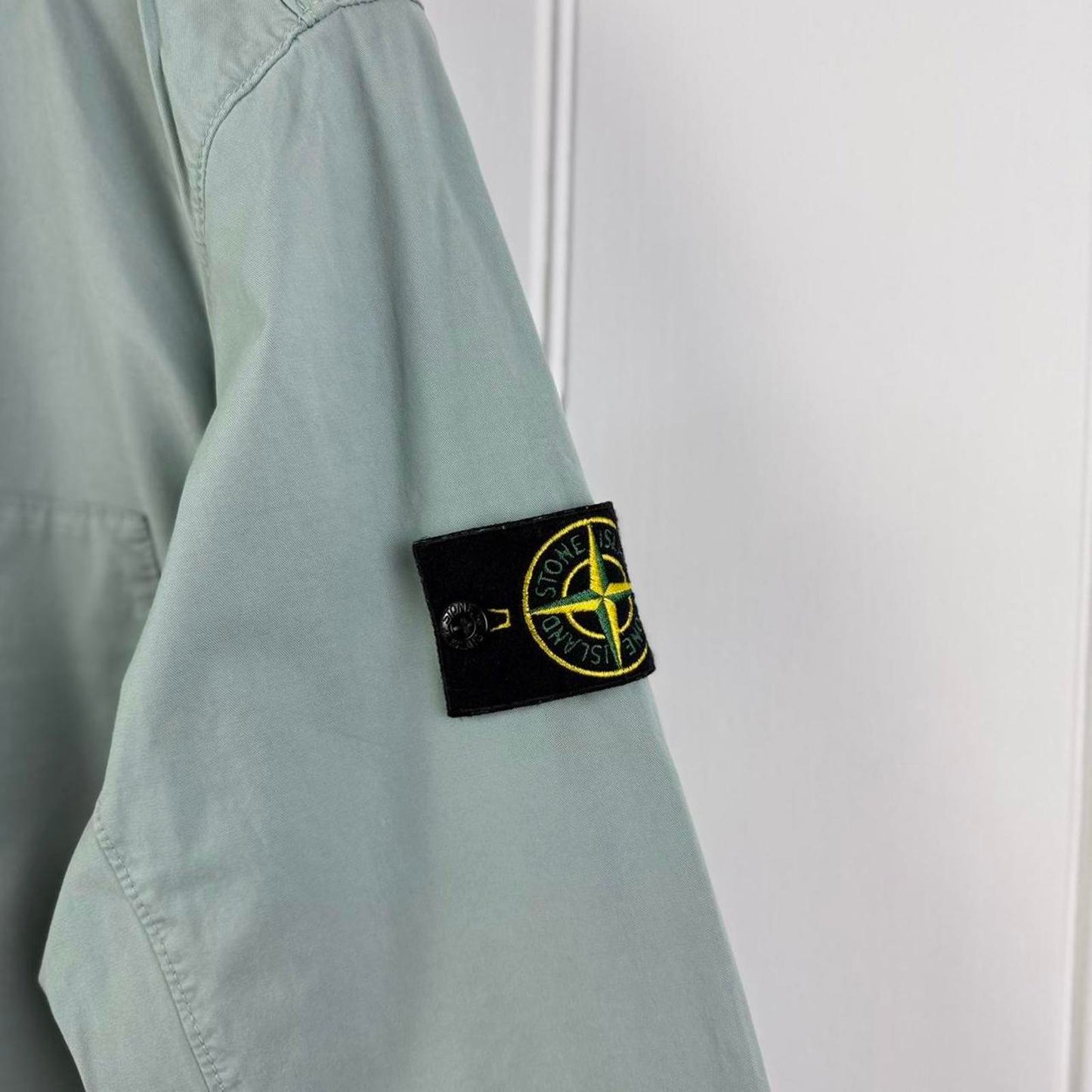 Stone Island Supima® Cotton Twill Stretch-TC Hooded Jacket (L)