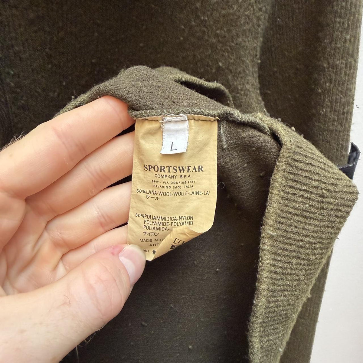 00’s Stone Island Knit Jumper (L)