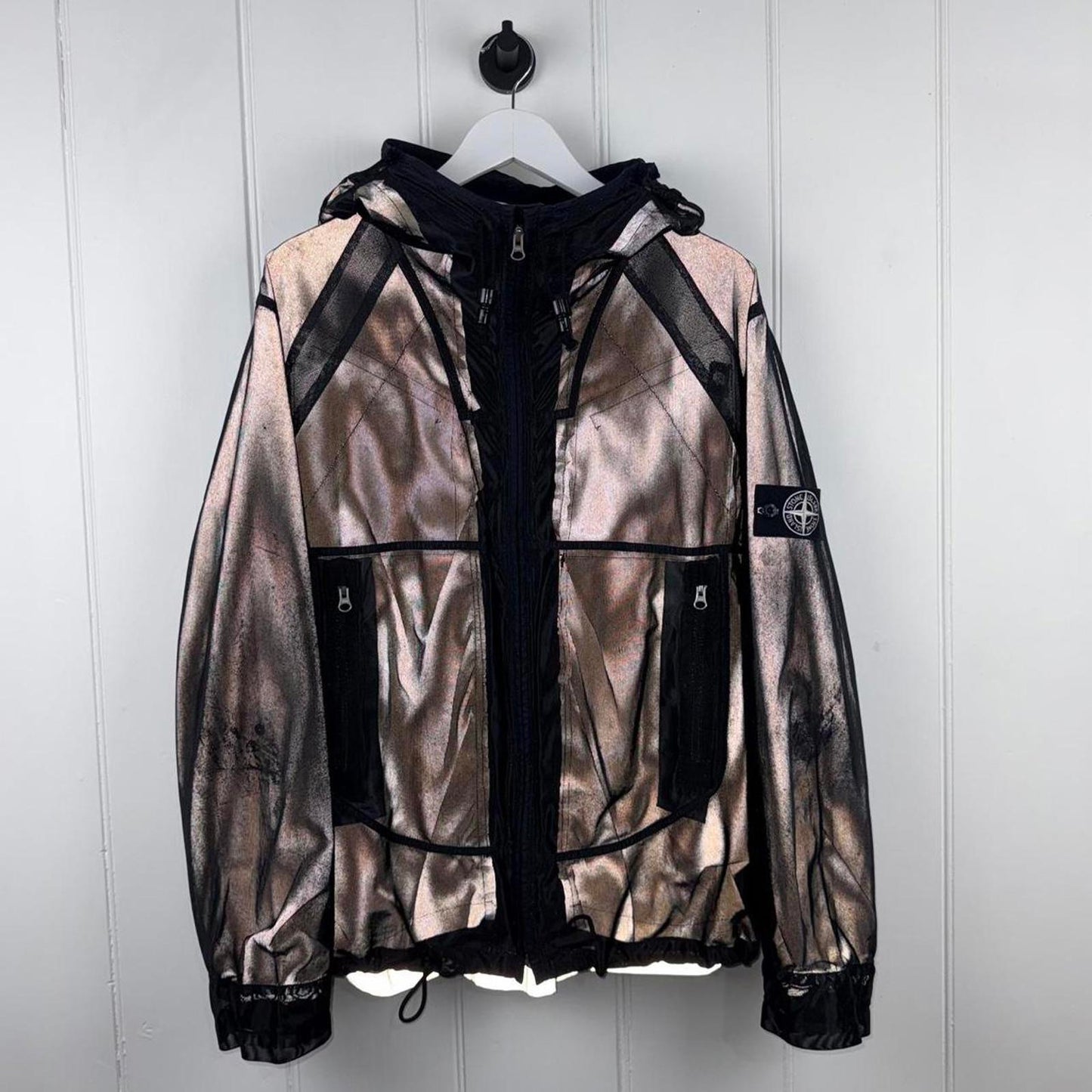 Stone Island 2006 Mesh Reflective Jacket (XL)