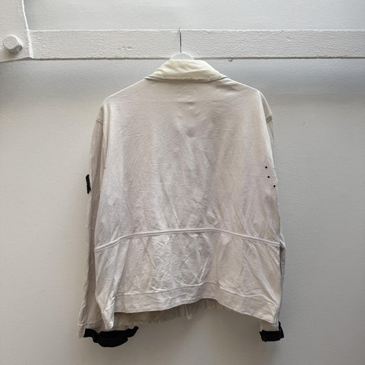 1997 Stone Island Poly Jacket in white (S)