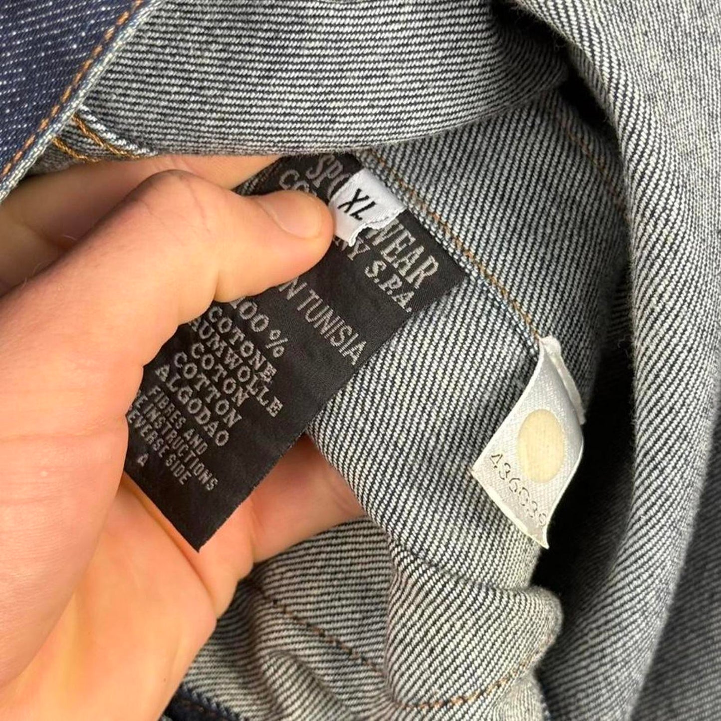 Stone Island Denim Jacket Dark Indigo (XL)