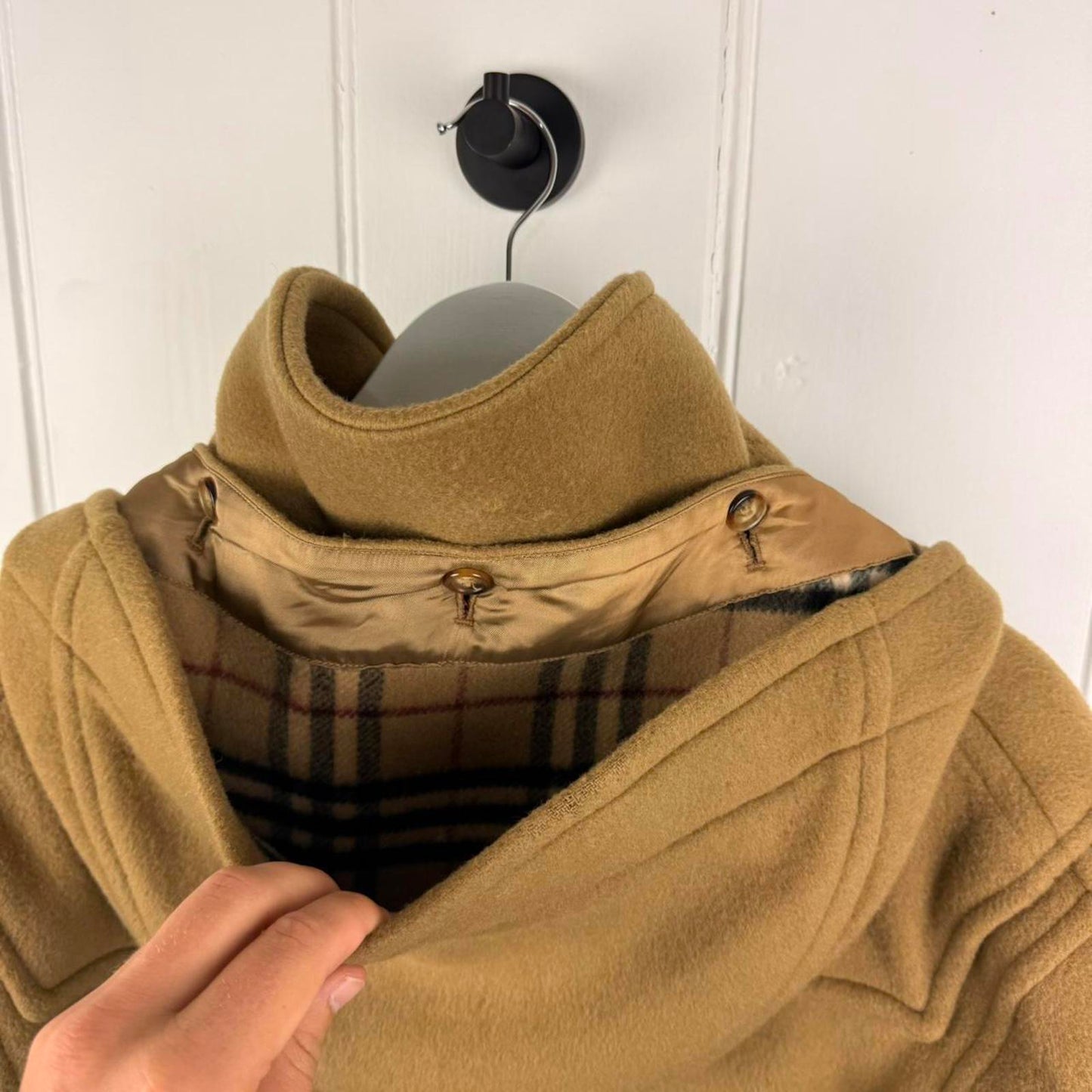 00s Burberry Duffle Parka Jacket (XL)
