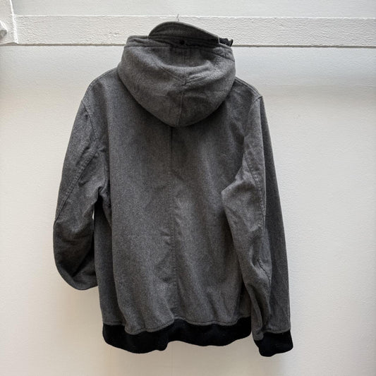 Stone Island Melange Wool Poly Jacket (L)