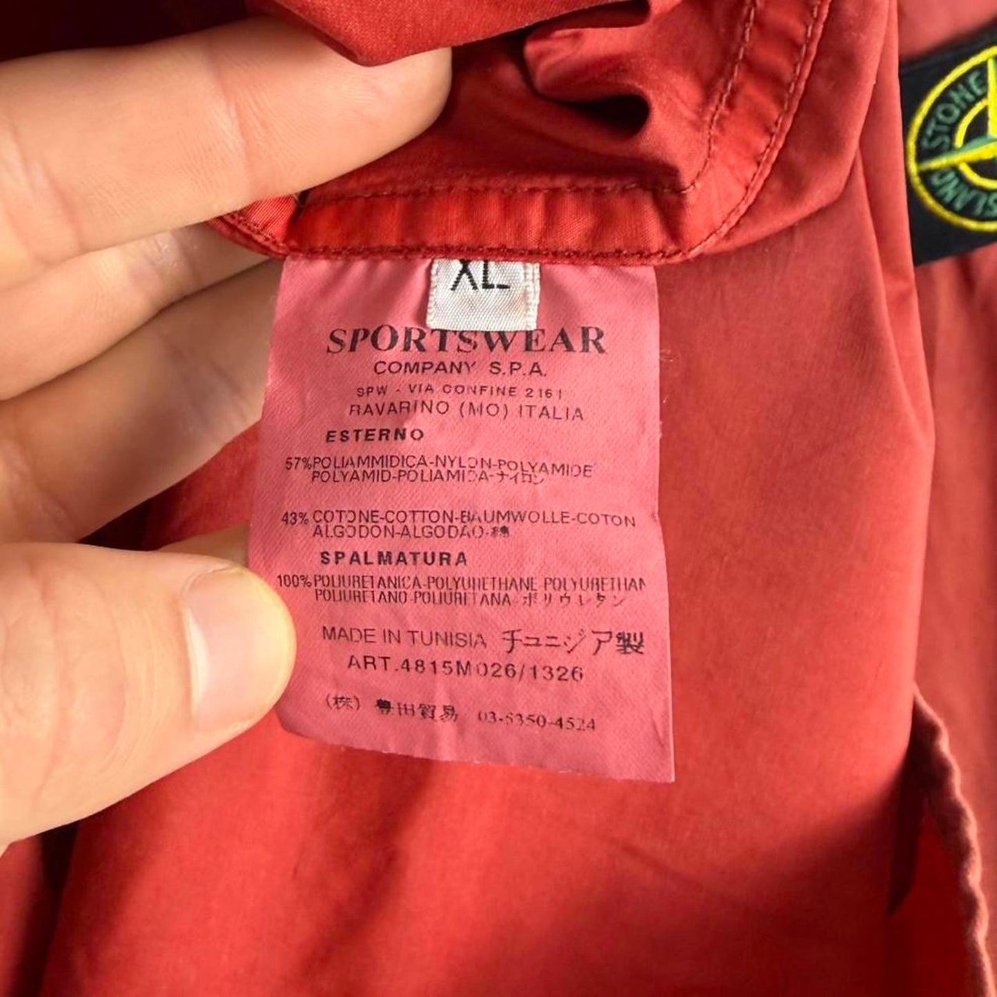 Stone Island Overshirt Red (L)