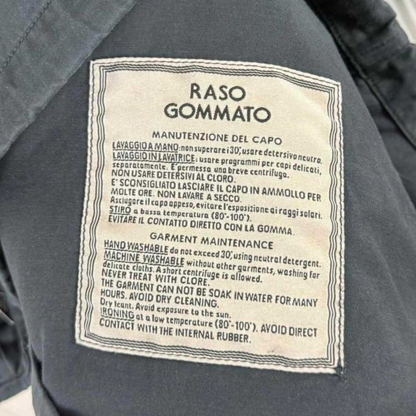 1998 Stone Island Raso Gommato Jacket (XXL)
