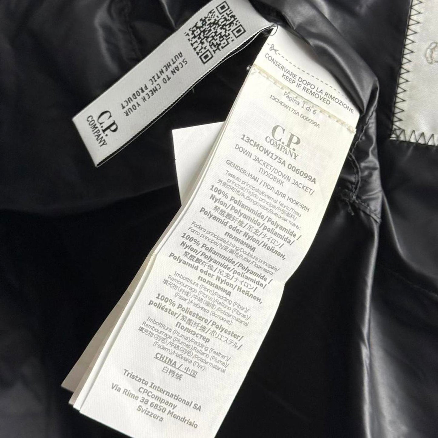 C.P. Company D.D. Shell Down Jacket (XL)