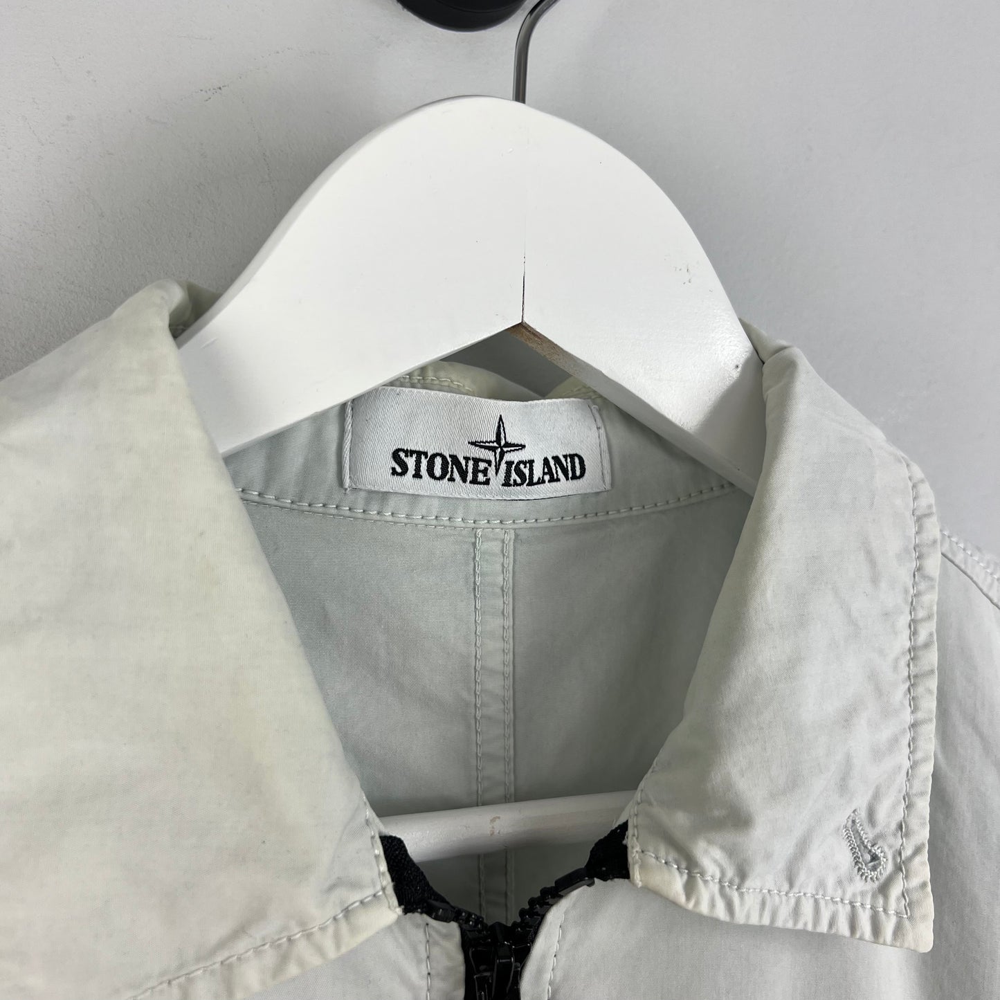Stone Island Zip Up Over Shirt