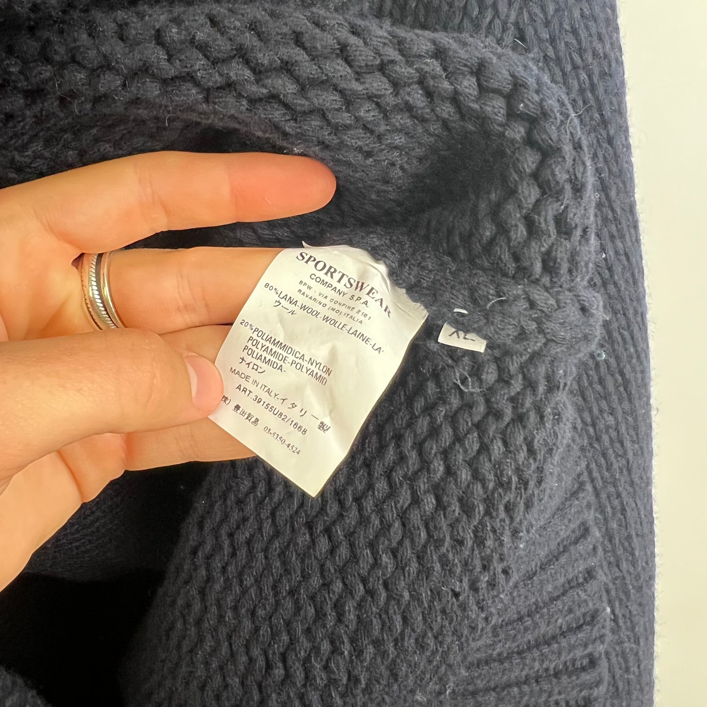 00’s Stone Island Knit Jumper (XL)